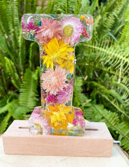 🎁Handgemaakte Bloemenharsletters LED