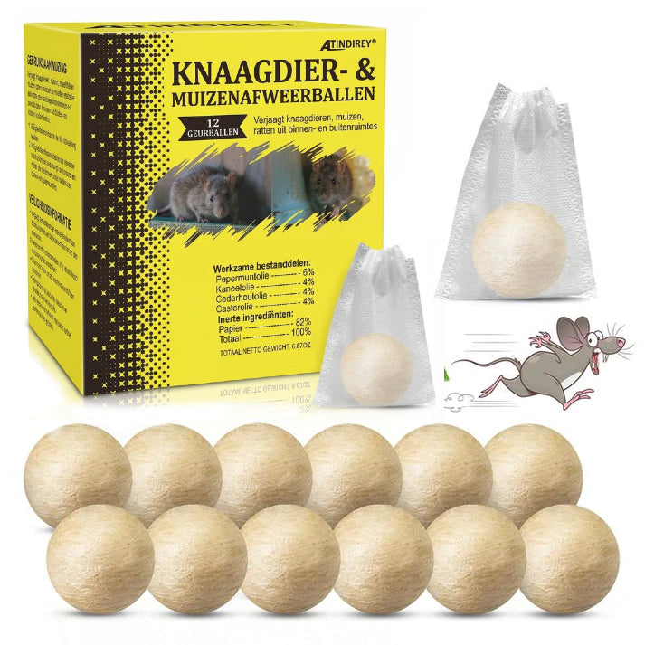 Knaagschild™ Muis- en Rattenafstotende Ballen
