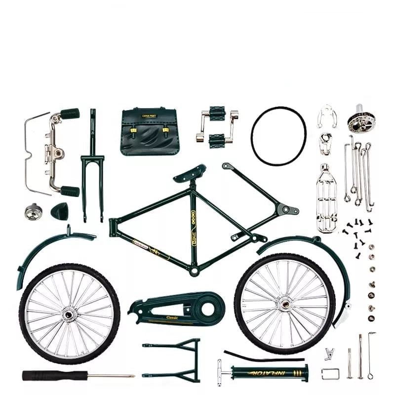 1:10 Miniatuur Fietsmodel van Metaal