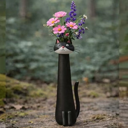 Purrfect Kat Vazen – Decoratieve Kattenbloemvazen