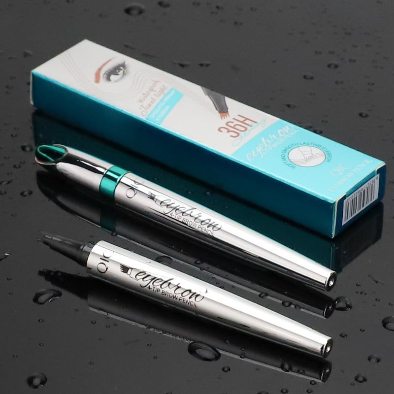 Waterdichte 3D-wenkbrauwpen met 4 vorkpunten voor microblading