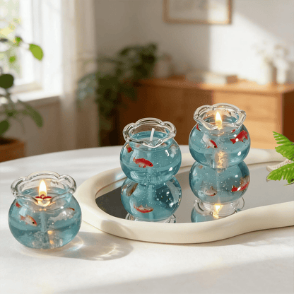 Mini Bubble Fish Tank Geurkaars