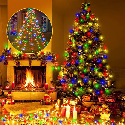 Waterval Kerstboomlampjes