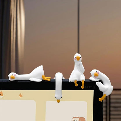 Mini-eendjes Bureaudecoratie