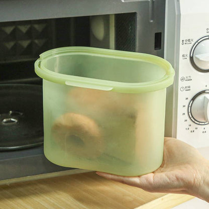 Voedselveilige Siliconen Herbruikbare Bewaarzakken - 500 ml