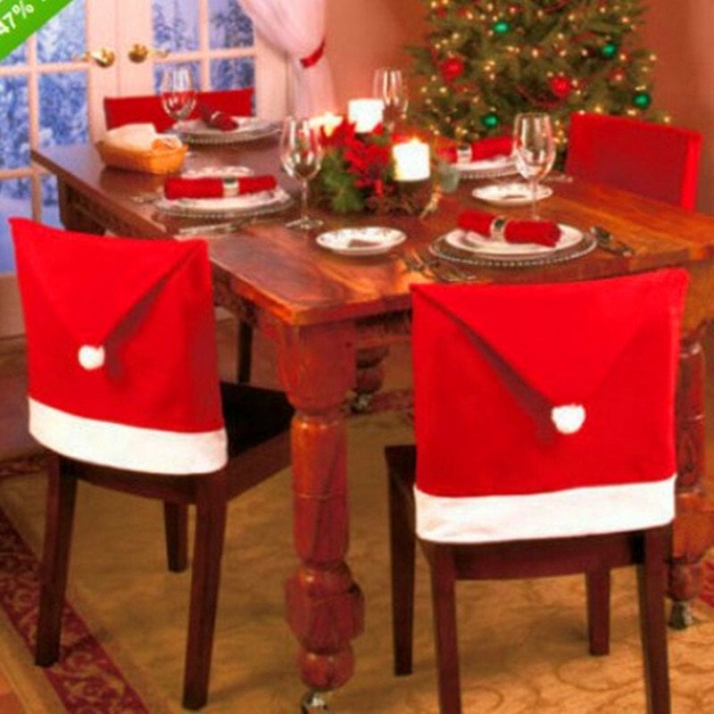 Kerstmuts Stoelenovertrek