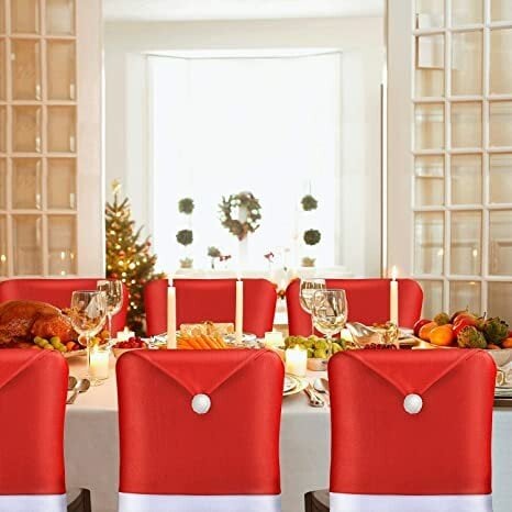 Kerstmuts Stoelenovertrek