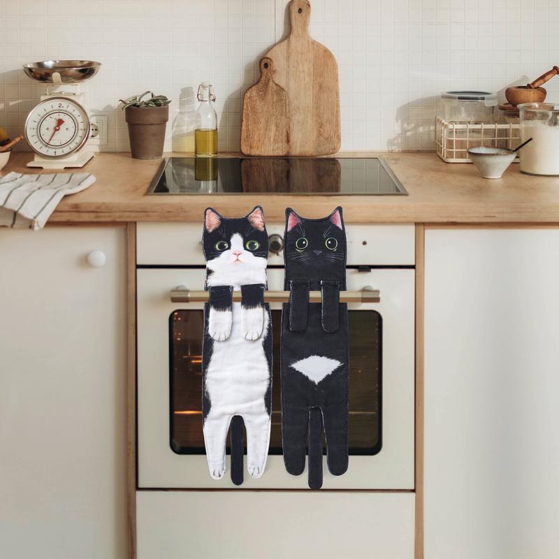 Grappige Kattenhanddoek