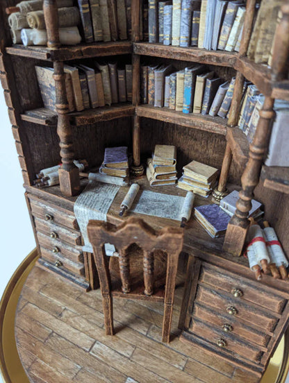 De miniatuurbibliotheek “The Bay Library”