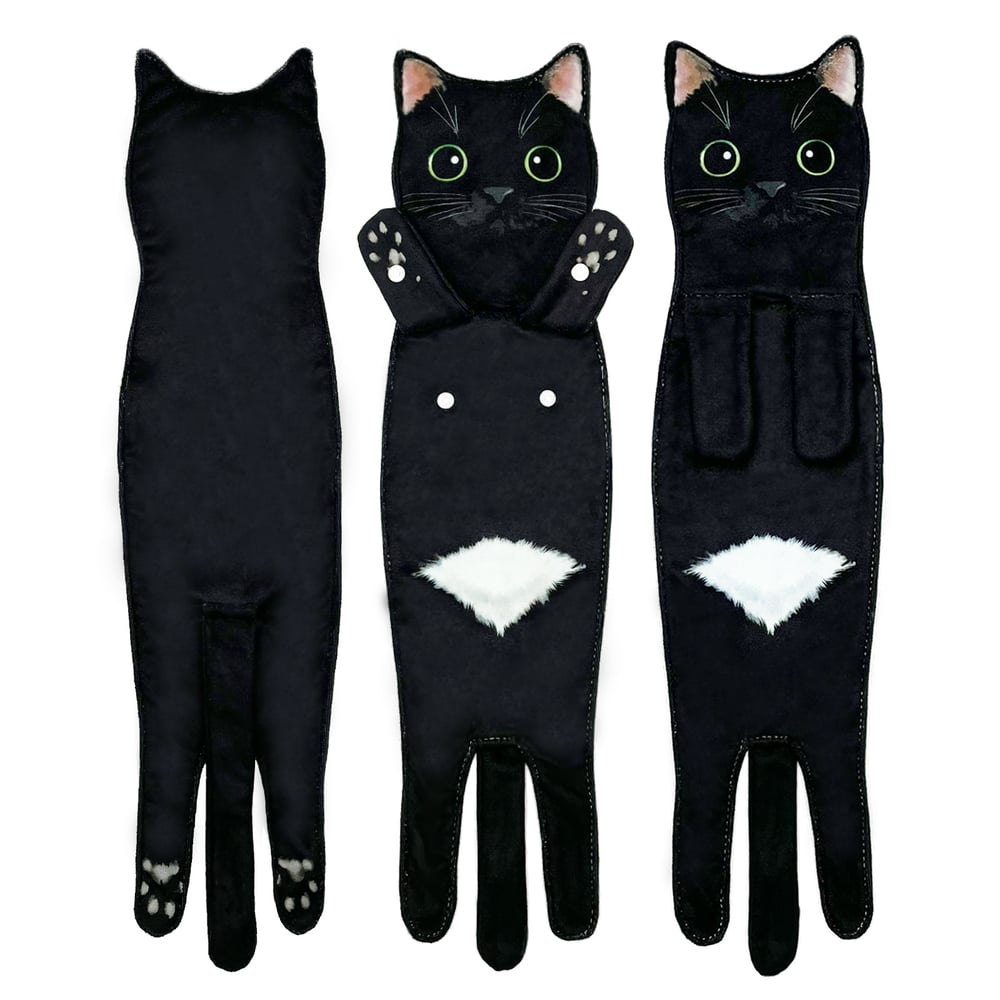 Grappige Kattenhanddoek