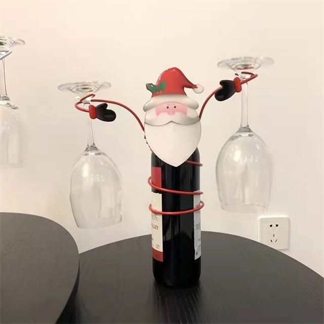 Wijnglazenhouder Kerst