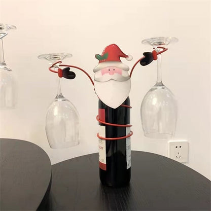 Wijnglazenhouder Kerst