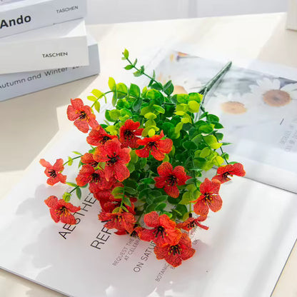 UV-Bestendige Kunstbloem Bundel - 4 Stengels