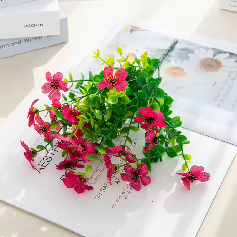 UV-Bestendige Kunstbloem Bundel - 4 Stengels