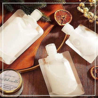 Herbruikbare Cosmetische Reiszakjes - 10 Stuks