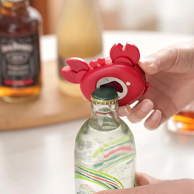3-in-1 Magnetische Krab Flesopener