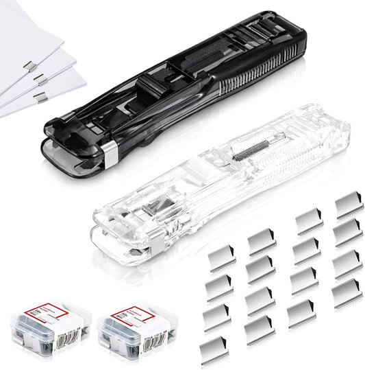 Bindclips Nietjesmachine voor Papier - Incl. 50 Bindclips