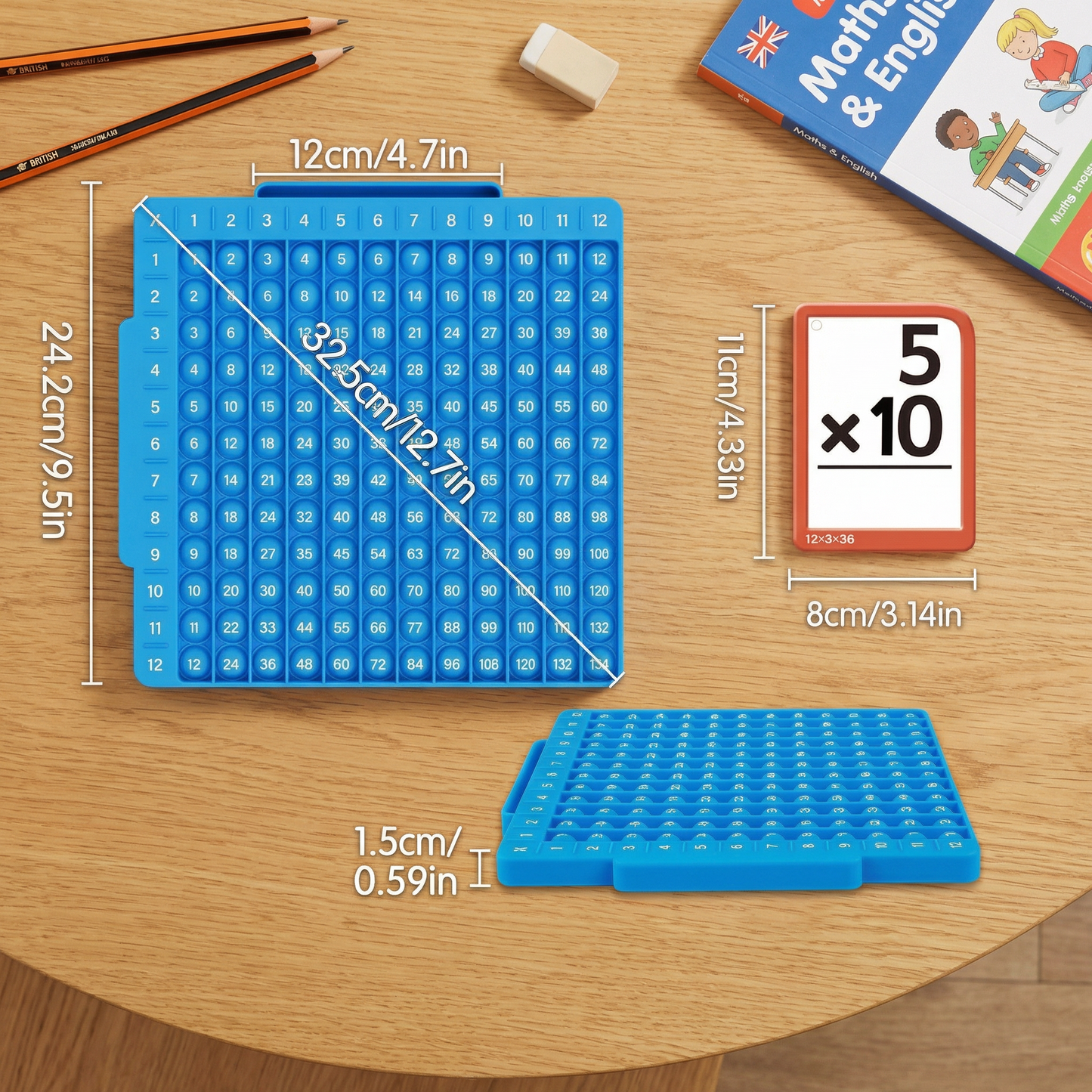 Educatief Rekenbord met Rekenkaarten