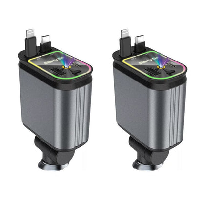 Uittrekbare Kabel Autolader