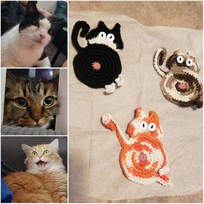 Kattenkont Onderzetters