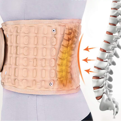 2-in-1 Lumbale gordel voor decompressie en pijnverlichting