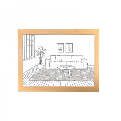 LED Creatieve Portret Wandversiering