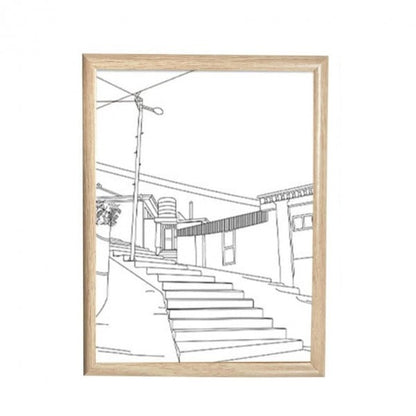 LED Creatieve Portret Wandversiering