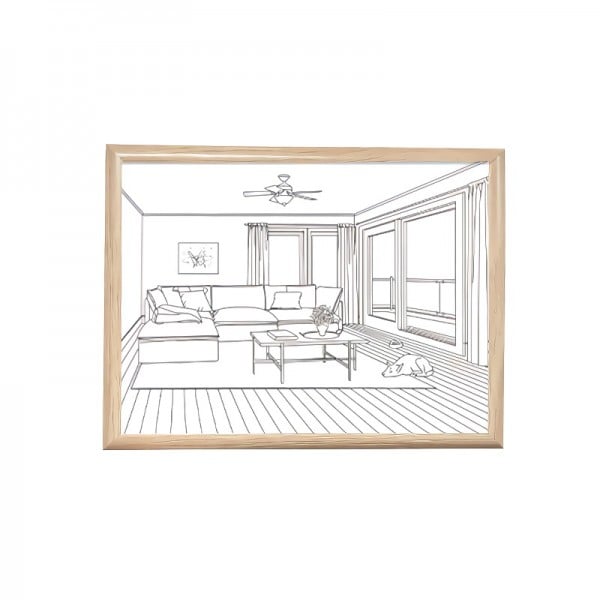 LED Creatieve Portret Wandversiering