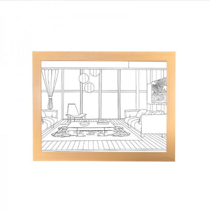 LED Creatieve Portret Wandversiering