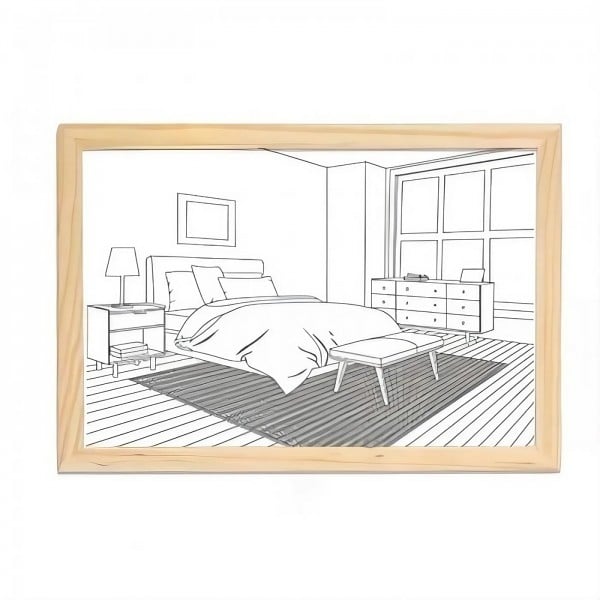 LED Creatieve Portret Wandversiering