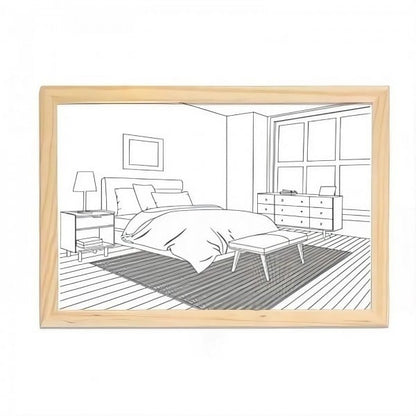 LED Creatieve Portret Wandversiering