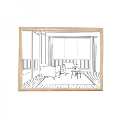 LED Creatieve Portret Wandversiering