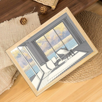 LED Creatieve Portret Wandversiering