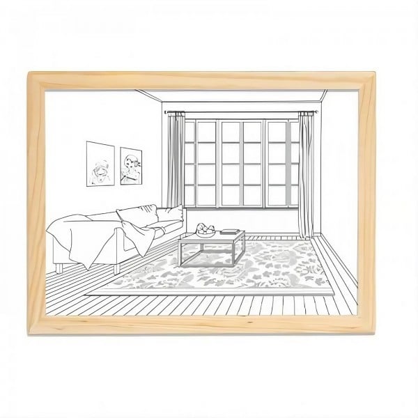 LED Creatieve Portret Wandversiering