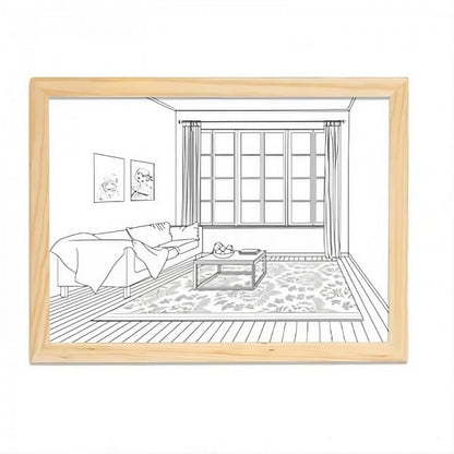 LED Creatieve Portret Wandversiering