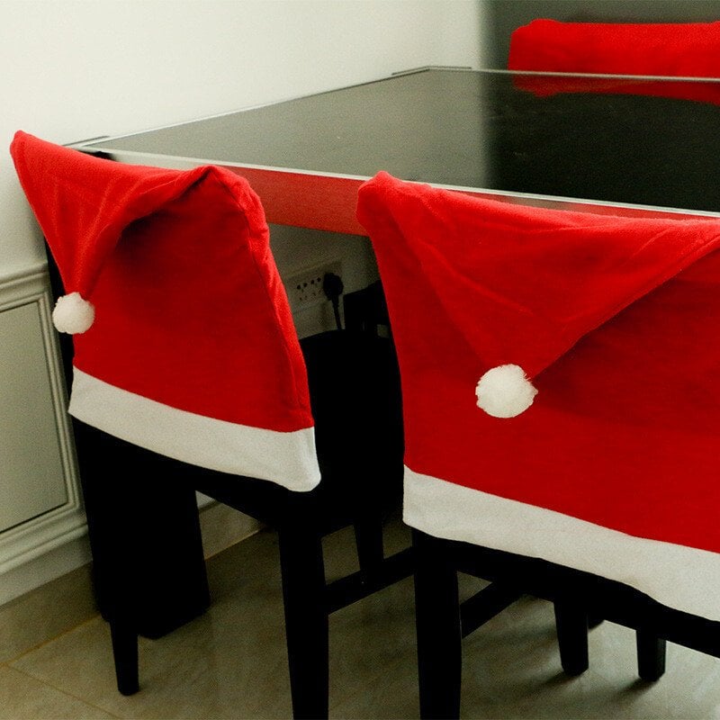 Kerstmuts Stoelenovertrek