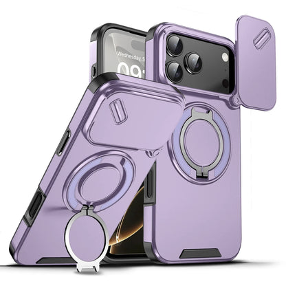 Magnetisch iPhone Hoesje met Ringstandaard
