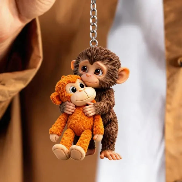 Punch de Aap Sleutelhanger