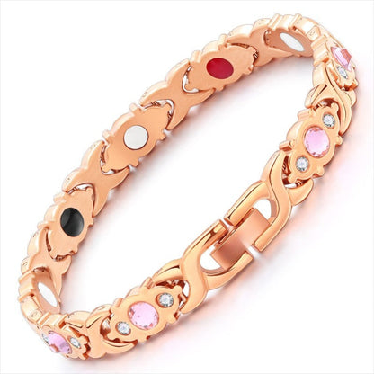 Roségouden Magnetische Armband