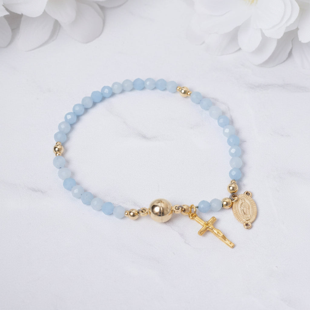 Religieuze Rozenkrans Armband