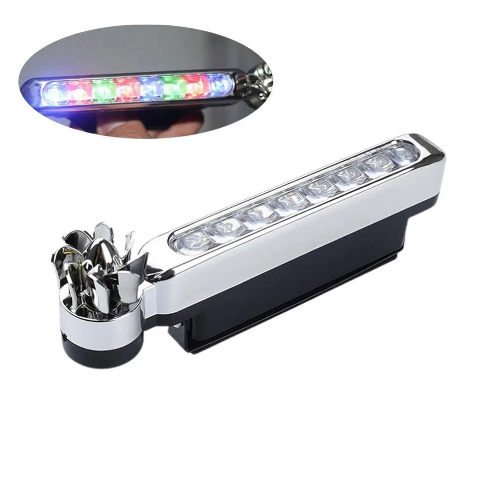 LED-Autolamp op Windenergie