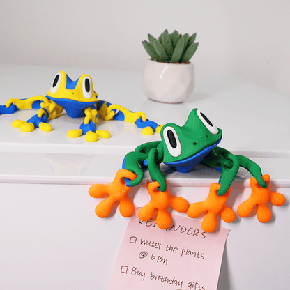 🐸 Magnetische Kikker Koelkastmagneet