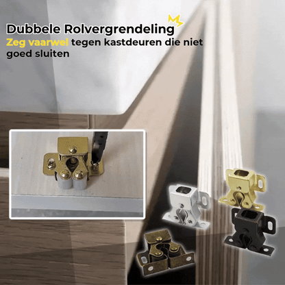Dubbele Rolvergrendeling - 4 Stuks
