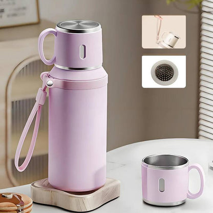 Roestvrijstalen Thermos met Mok