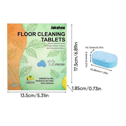 Floor Cleaning Tablets – Efficiënte Vloerreinigingstabletten (12st)