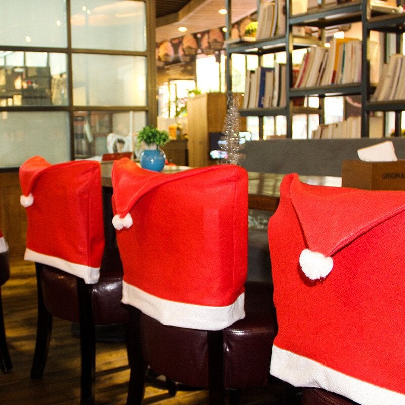 Kerstmuts Stoelenovertrek