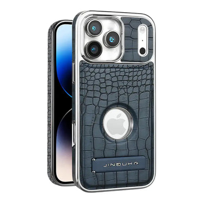 Krokodillenpatroon iPhone Hoesje