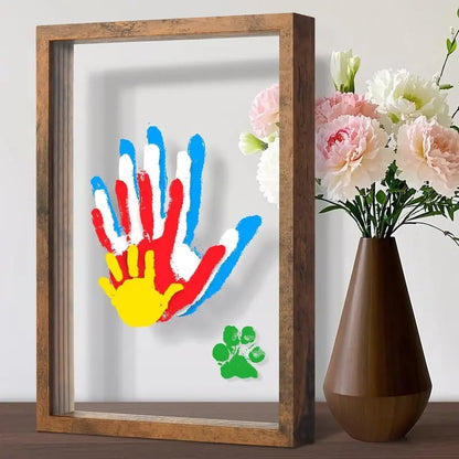 DIY Handafdruk Kunstwerk