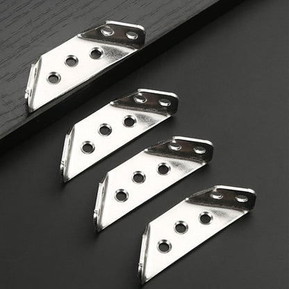 Roestvrijstalen Hoekverbinding - 10 Stuks