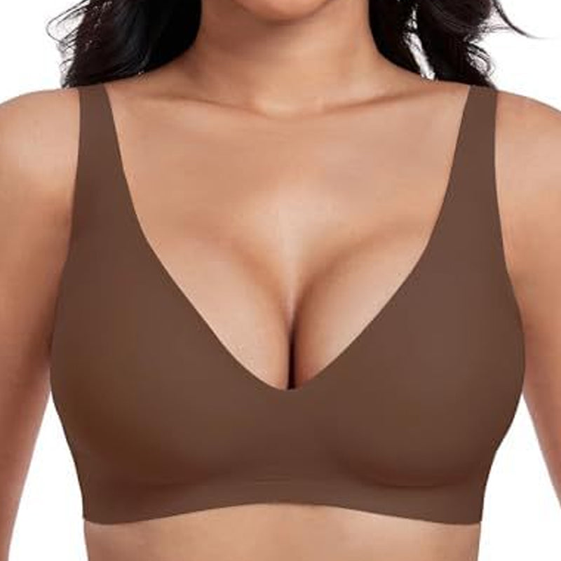 Naadloze Jelly Push-Up Beha zonder Beugels